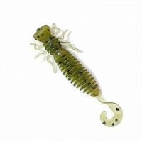 Приманка силиконовая Fanatik Larva LUX 3,5" 85мм, (4шт. упак.) цвет 001