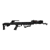 Арбалет блочный Man Kung XB58, черный, 4 стрелы, воск, прицел 4х32, ремень, кивер, натяжитель