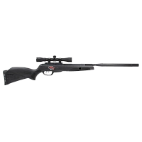 Винтовка пневматическая GAMO Black Bull IGT (переломка, черный пластик, прицел 4x32, 3Дж.), калибр 4,5 мм