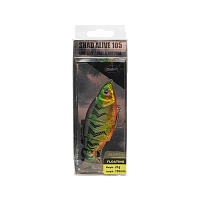 Воблер IZUMI 5 section white fich 105 (FLOATING) вес 21 гр, заглубление (0м-0,2м), цвет 11/27