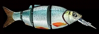 Воблер IZUMI 5 section white fich 120 (FLOATING) col 01