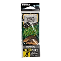 Крючок с поводком Owner FD-03 Q.STOP 08-0.25