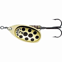 Блесна Mepps Aglia PTS 2 gold/black dots 