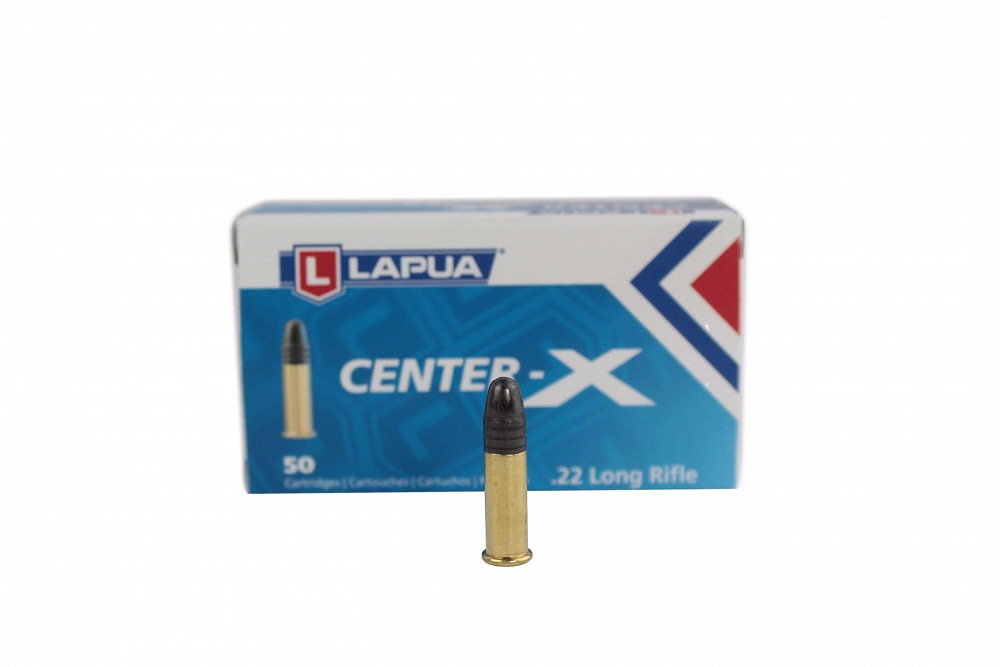 Патрон нарезной LAPUA калибр 22 LR Center -X 2,59 гр. 40 grn. (в пачке 50 шт.). Фото №2
