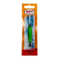 Блесна колеблющаяся Halco TWISTY, 40г, Green