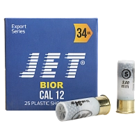 Патрон JET 12/70 Bior № 5 34гр (пач.25шт/короб.250шт)