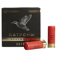 Патрон СИБИРЬ PREMIUM 12/70 охотничий дробовой 32г №7 б/к (CX-2000) (пачка 25 шт) (в коробке 250шт)