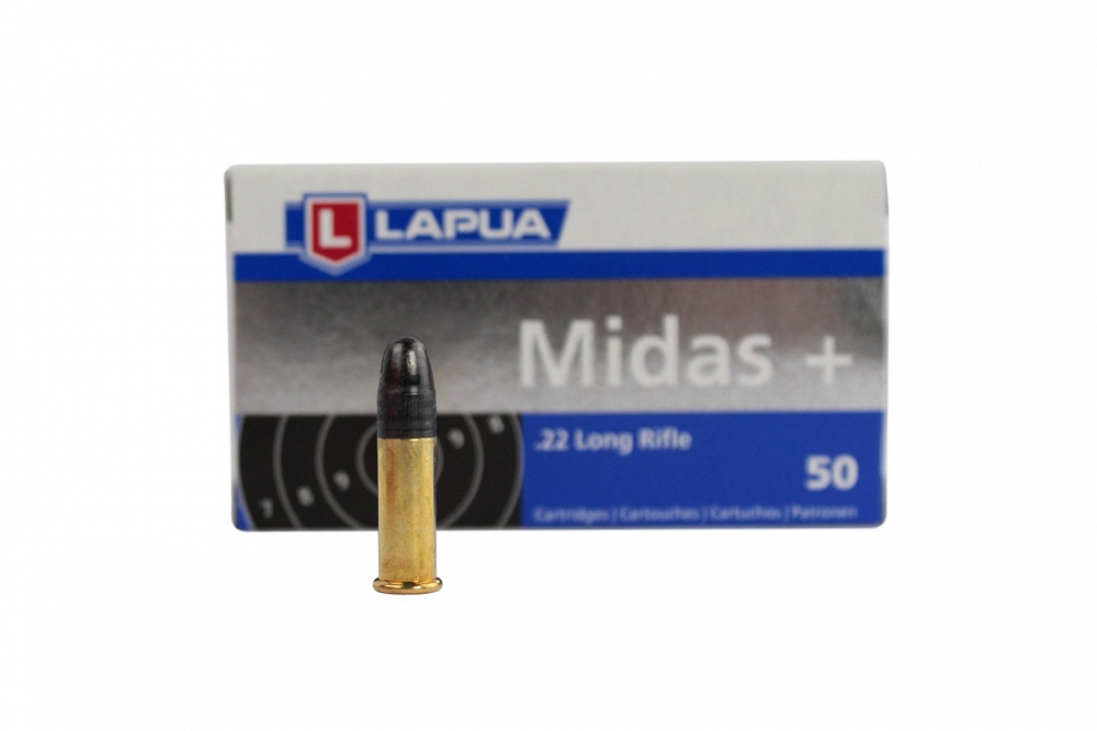 Патрон нарезной LAPUA калибр 22 LR Midas+ 2,59 гр. 40 grn. (в пачке 50 шт.). Фото №2
