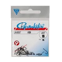 Крючок Gamakatsu Hook F21 Black №16