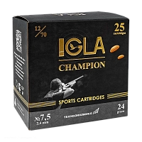 Патрон "Igla-Champion" 12/70 №7,5 24 г. (в пачке 25шт)