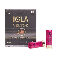 Патрон дробовой охотничий со световым элементом IGLA-VEKTOR 32 гр.12/70 №7 (пачка 10 шт., кор. 250 шт.)