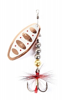 Блесна вращающаяся Lucky John Shelt Blade Tungsten Body №3, 15гр, цвет (007)