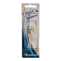 Блесна Северные мастерские Assassin 50мм, 4,5гр, цвет (AG) тройник