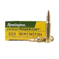 Патрон нарезной REM калибр 222 Rem Express Rifle PSP (50g) (в коробке 20 шт.)