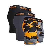Мужские трусы боксеры Remington, набор 3 шт, микс серый 013 р. 2XL
