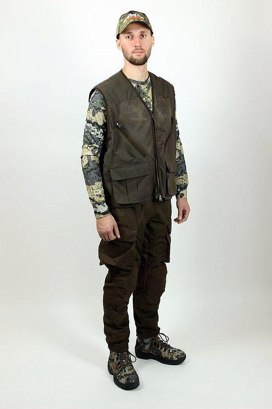Брюки Remington облегченные, горка, р. 3XL (зеленые). Фото №2