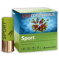 Патрон «Grand Patron» 12/70 №7,5 24гр.SPORT  (пачка 25 шт.) (в коробке 250 шт.)