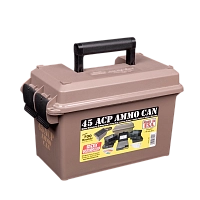 Ящик МТМ Ammo Can для патронов (+7 футляров калибр 4,5 ACP 100шт)