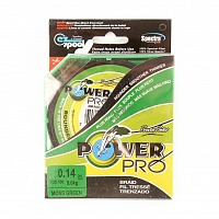 Шнур плетеный Power Pro 0,13мм/100м Multicolor