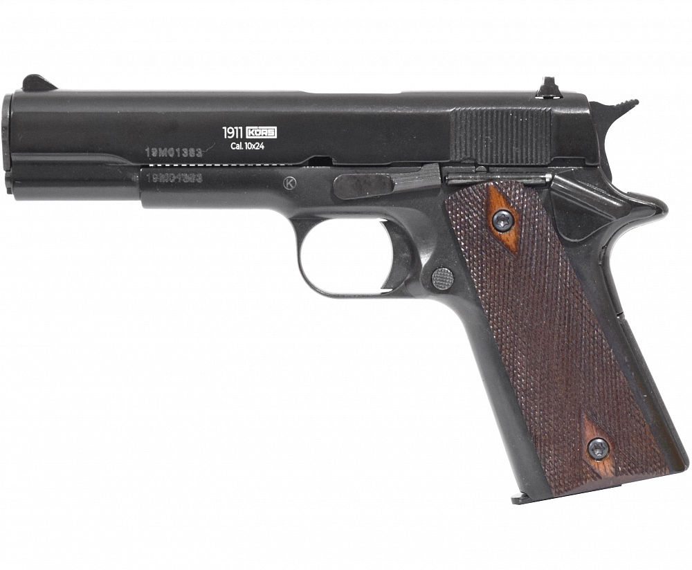 Оружие списанное, охолощенное пистолет CLT 1911 CO калибр 10х24 (черный). Фото №3 Оружие списанное, охолощенное пистолет CLT 1911 CO калибр 10х24 (черный). Фото №3