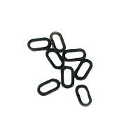 Кольцо карповое CARP LINQ OVAL RING 4,5мм black nickel (20шт)