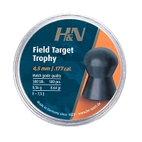 Пуля пневматическая "H&N Field Target Trophy", гладкоствольная, 4,5 мм., 8,64 гран (500 шт.)