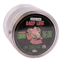 Леска моно "Carp Hammer Camo Neon" 600м/0.34мм 7,6кг цв. Камуфляжный