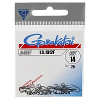 Крючок Gamakatsu Hook LS-1312F Black №14