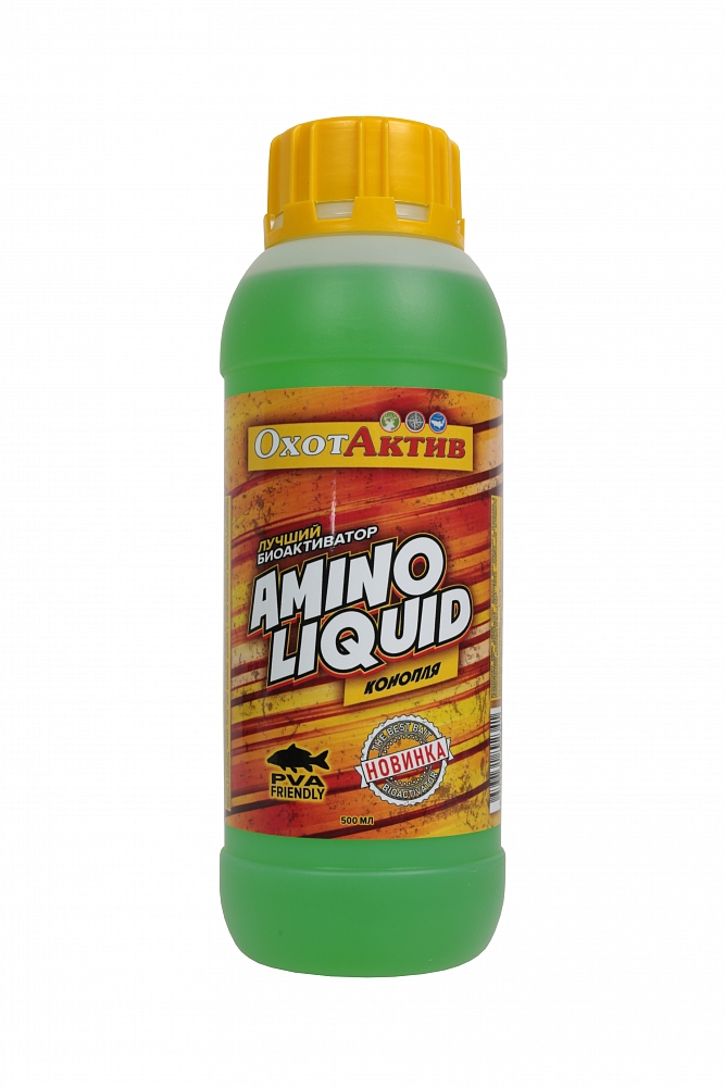 Amino Liquid «ОхотАктив» Конопля (0.5 л. бутылка). Фото №2