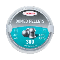 Пуля пневматическая "Domed pellets", 0,57 г. 4,5 мм. (300 шт.) (60 в упаковке)