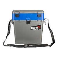 Ящик рыболовный зимний серый/синий Helios (HS-IB-19-GB)