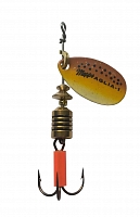 Блесна Mepps Aglia Fluo Micropigments Trout 1 Brown