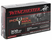 Патрон нарезной WINCHESTER калибр 308WIN PHP 11,6 гр. 180 grn. (в пачке 20 шт.)