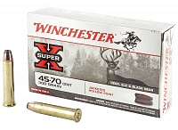 Патрон нарезной WINCHESTER калибр 45-70 GVT JHP Super X 19,44 гр. 300 grn. (в пачке 20 шт.)