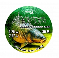 Леска флюорокарбон FANTOM 0,45 мм 30 м