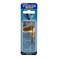 Блесна вращающаяся Blue Fox Vibrax Original №2, 6гр, цвет (G) золото