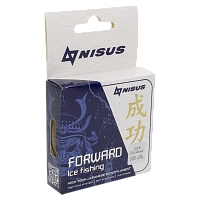 Леска Nisus FORWARD ICE FISHING 0,148mm/50m Nylon Transparent (N-FIF-0.148-50)