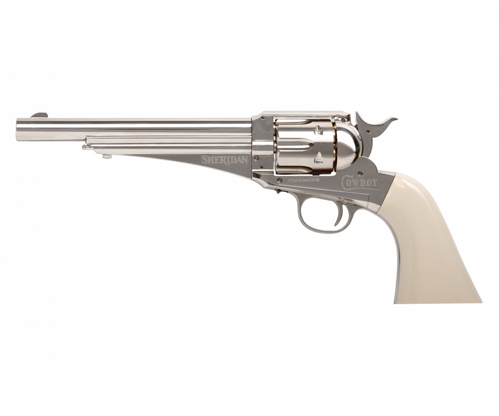 Револьвер пневматический Crosman Sheridan Cowboy, калибр 4,5мм. Фото №1