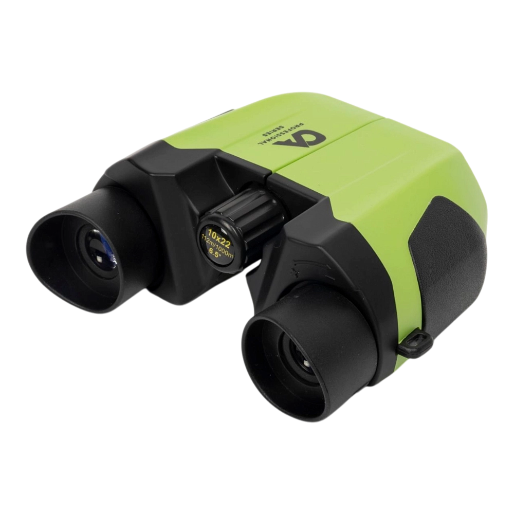 Бинокль OA Professional 10x22 BAK-7 зелёный. Фото №6