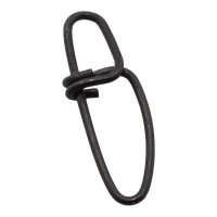 Застёжка Caiman 216029 Black mat #0 (10шт.упак)