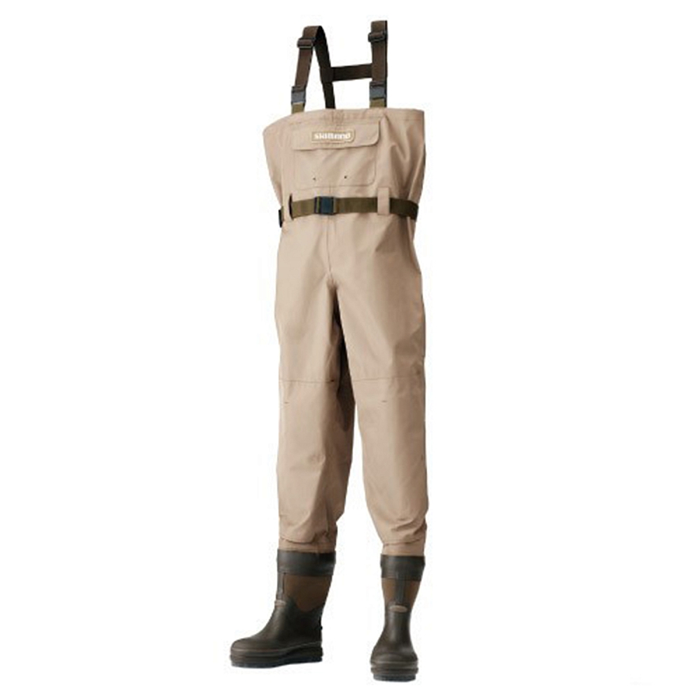 Вейдерсы с сапогами Shimano DryShield WA-014Kцв. Беж. р-р LL. Фото №2