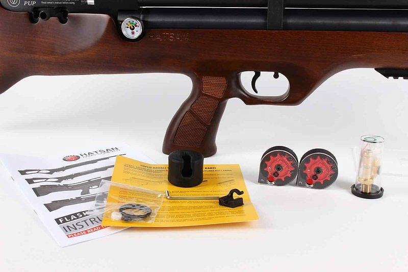 Винтовка пневматическая Hatsan FLASHPUP QE, калибр 4.5, 3 Дж. Фото №12