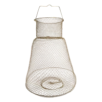 Садок рыболовный Tirana с ручкой, металлическая сетка,  d50, 50см