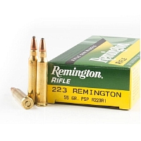 Патрон REM калибр 223 Rem Core-Lokt Ultra Bonded, PSP (62g) (в коробке 20 шт)