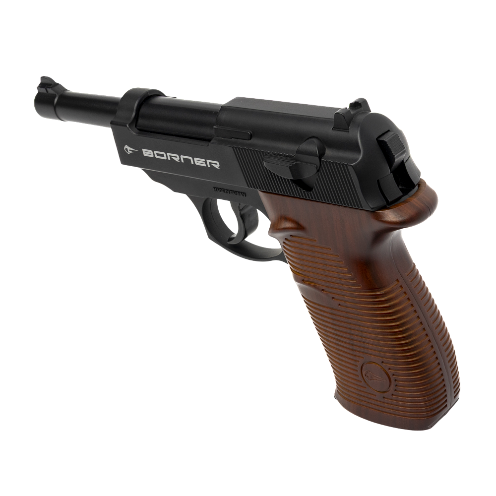 Пистолет пневматический BORNER C41 (Walther P.38), калибр 4,5 мм. Фото №2 Пистолет пневматический BORNER C41 (Walther P.38), калибр 4,5 мм. Фото №2