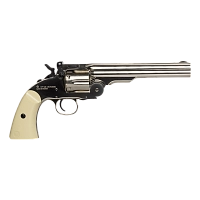 Револьвер пневматический ASG Schofield 6" Silver, калибр 4,5 мм