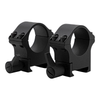 Кольца быстросъемные Hawke стальные на 25.4 мм Weaver средние рычажные