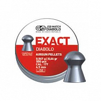 Пуля пневматическая "JSB Diabolo Exact", калибр 4,51мм, 0,547гр, 8,44gr (500 шт) (в кор 50 шт)