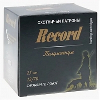 Патрон Рекорд 12/70 полумагнум №3 (в коробке 25 шт.)