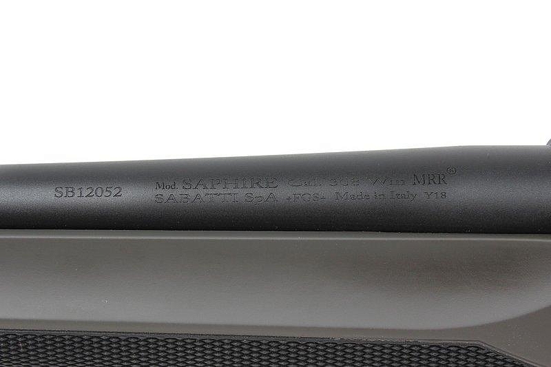 Карабин Sabatti SAPHIRE, калибр 308Win, пластик серый, (610 мм),. Фото №6